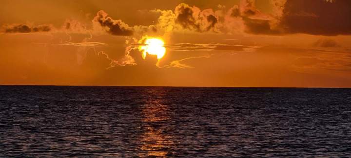 Coucher de soleil Sainte-Anne
