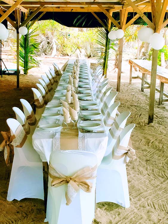 Mariage à la plage