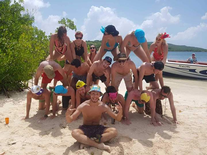 Sortie de groupe plage Sainte-Anne